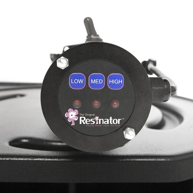 The Original Resinator motor controller with LOW, MED and HIGH speed buttons