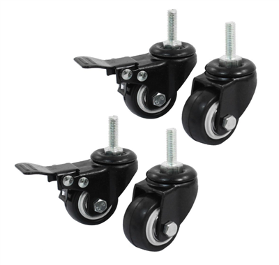 Set of four caster wheels for The Original Resinator wheel kit