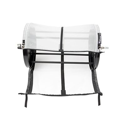The Original Resinator XL drum fitted with a clear screen