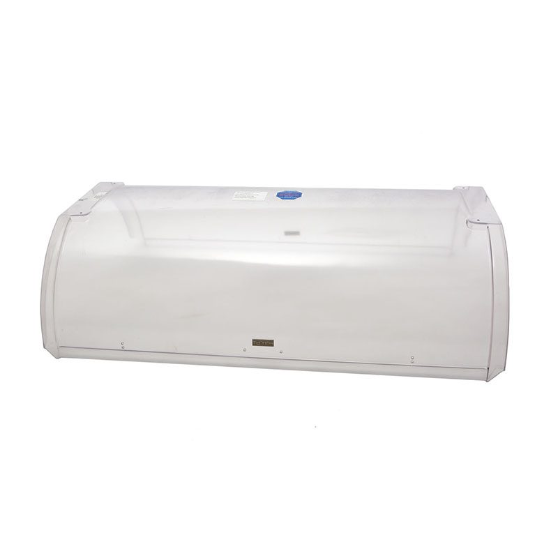 Clear replacement lid for The Original Resinator XL, side view